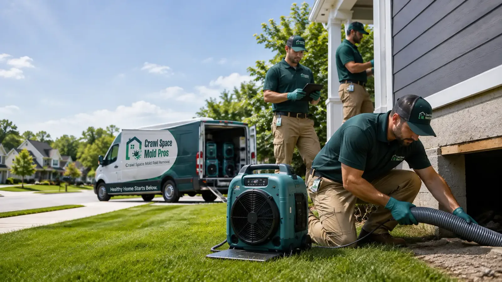 Crawl Space Mold Removal in Walden, CO